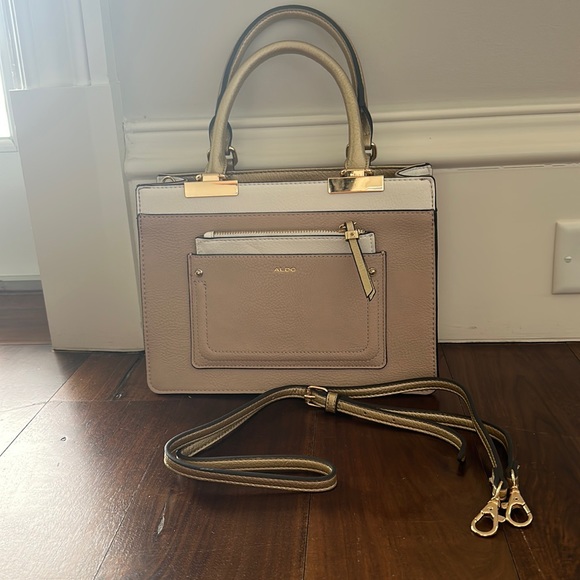 Aldo zippered tote handbag - Picture 1 of 8